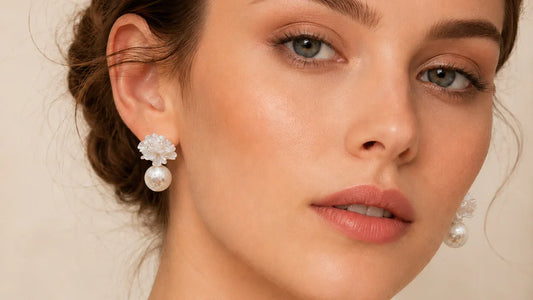 Eoela earrings style guide showing elegant earrings for different face shapes